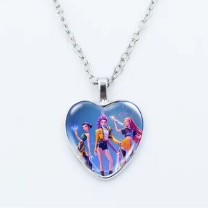 Silver Heart Pendant Necklace